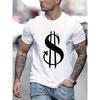 European Sizes Mens TShirtal ShortSleeves Soft Breathable Top Menswear Tshirt Summer Spring Streetwear Fabric Trendy Letter Print