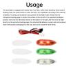 Wireless LED Navigation Light Module for RC Aircraft Drones - Night Flight Safety Flash Light for Fixed Wing FPV Drone Toys