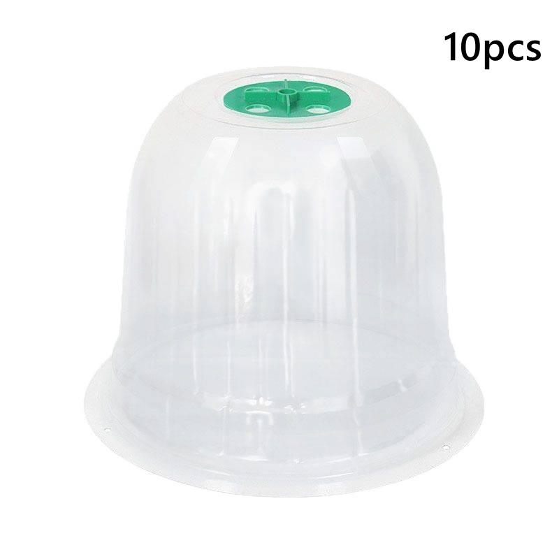 

10/20Pcs Plant Protective Dome Reusable Plastic Cloche for Garden Vegetables Frost Protection Insect Bird Deterrent