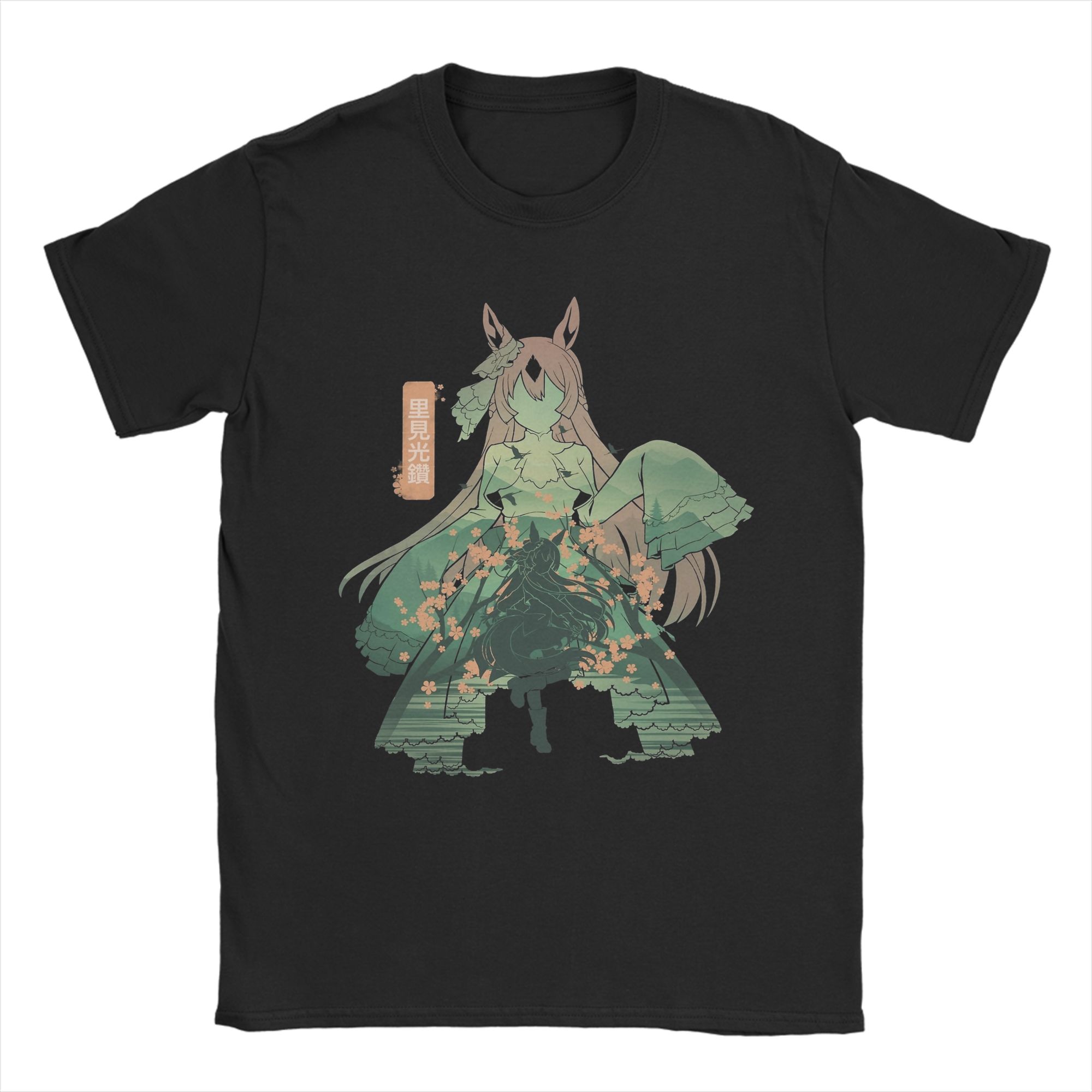 Unisexs TShirts Special Week Uma Musume Anime Funny Pure Cotton Tee Shirt Short Sleeve  T Shirt Round Collar Clothing Printed S