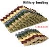 100pcs/lot Parts WW2 Weapon Military Special Forces Sandbag Compatible Building Block Particle DIY Brick Army Kid Toy Gift