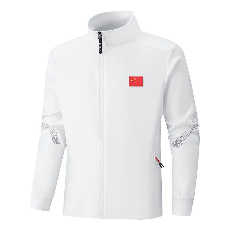 Unisex Stand Collar Long Sleeve Sports Zipper Hoodie - New Casual Outdoor Jacket 5XL