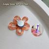 Flowers Nail Stand For Press On Nails Acrylic Shower Shelves Nail Display Magnetic Holder Manicure Organizer Tools