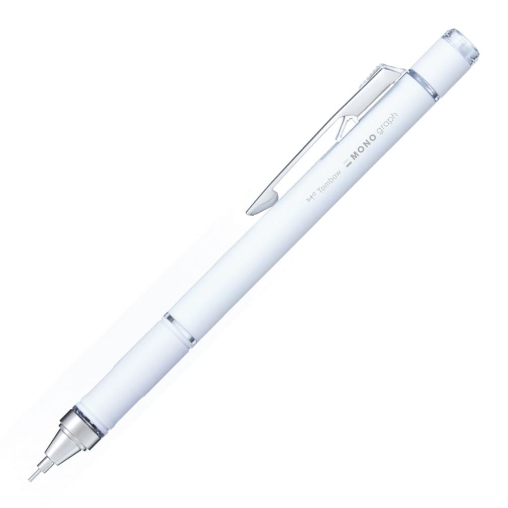 Механический карандаш Tombow Pencil MONO MON Graph Grip Soft Fit Бледно-голубой 0.5 мм (Удобная ручка) DPA-152E