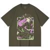 T-shirt Unisex in Cotone Pesante 230 g/m² 100% Cotone Stampa Kanao Demon Slayer V77