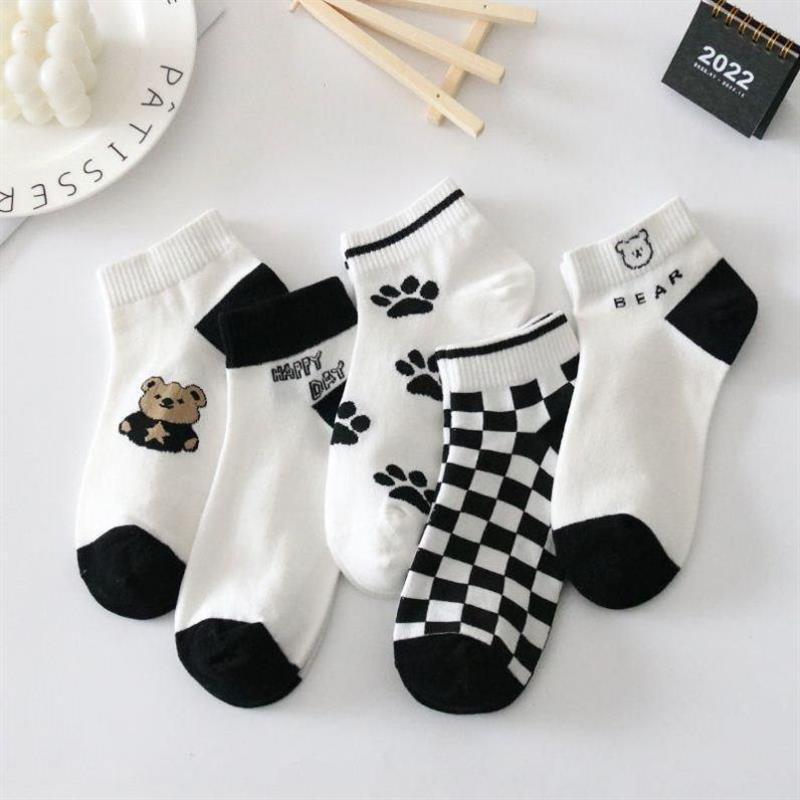 Chaussettes Basses Respirantes Mignonnes Dessin Animé pour Femmes - Collection Printemps Été