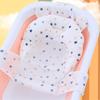 Gentle Baby Bath Support Shower Pad with Thickened Pillow Part for Head Neck and Back Stability During Bathing