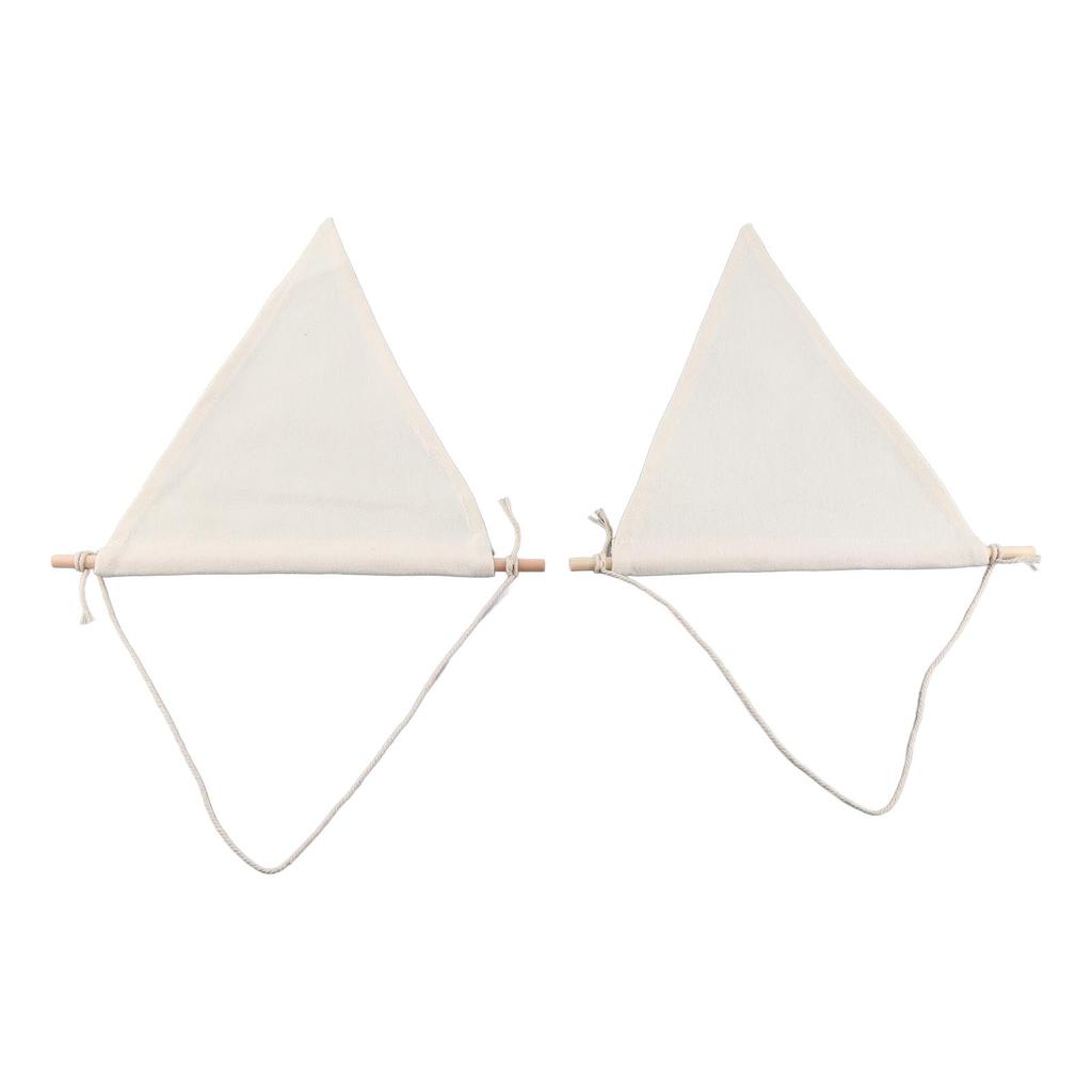 2Pcs Decorative Badge Organizer Wall Hanging Pin Brooch Jewelry Display Banner for Home ShopWood