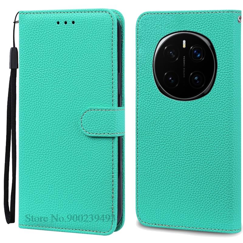 

Для Honor Magic 7 Pro Чехол Кошелек Кожаный Чехол-книжка Для Honor Magic7 Pro 5G Чехол Телефон Coque Для Honor Magic 7 Pro Чехол Fundas Honor Magic 7 Pro небесно-голубой