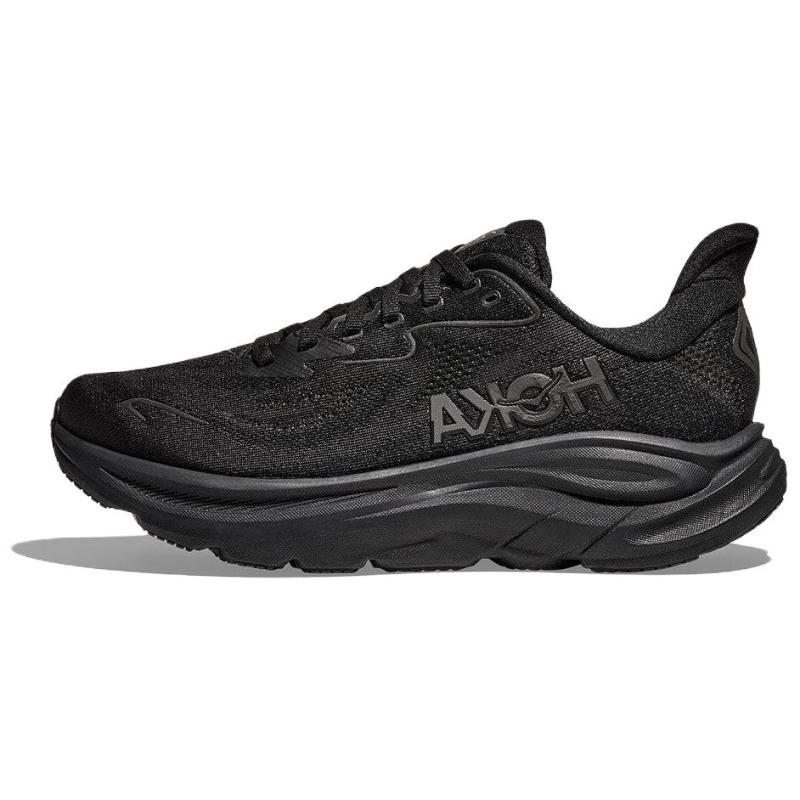 HOKA One One Противоскользящие износостойкие повседневные кроссовки с низким верхом женские черно-белые 1162050-BBLC 38.5 черный белый