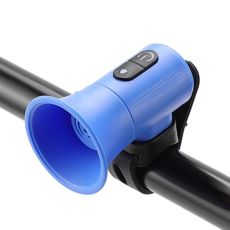 Road Bike Horn 120dB Electronic Bicycles Bells Waterproof Handlebar Mounted Cycling Bells Bicycles Accessory Easy to Use