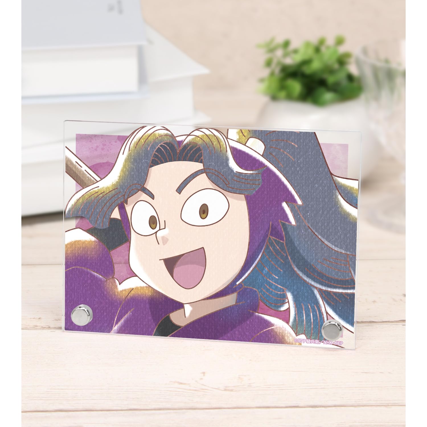 Нинтама Рантаро Аябэ Кихачиро Ani Art акриловая панель aqua label 2-е издание A6