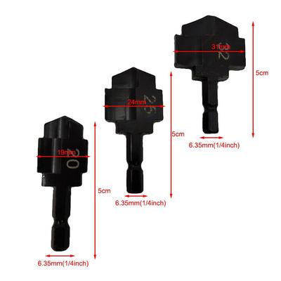 Hexagon Shank Water Pipe Tool PPR Lifting Stepped Drill Bit