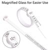 Ring Sizer Measuring Tool Reusable Finger Size Gauge Measure Set Jewelry Sizing Tools
