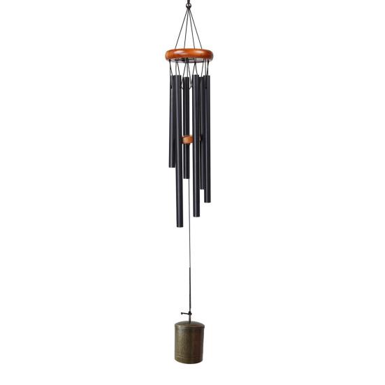 Vintage Aluminum Tube Wind Chime Natural Soothing Melody Outdoor Garden Yard Patio Hanging Metal Wind Bell Decoration