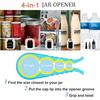 Multifunctional Can Opener Kitchen Household Non-slip Simple Bottle Opener Tool, Lid Opening Labor-saving Artifact