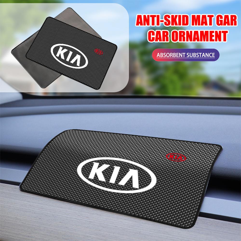 2026 Hot Car Sticker 1PCS Car Interior Anti-slip Pad Telephone Bracket Non-slip Pad Accessories For KIA Sportage Ceed Sorento Ce