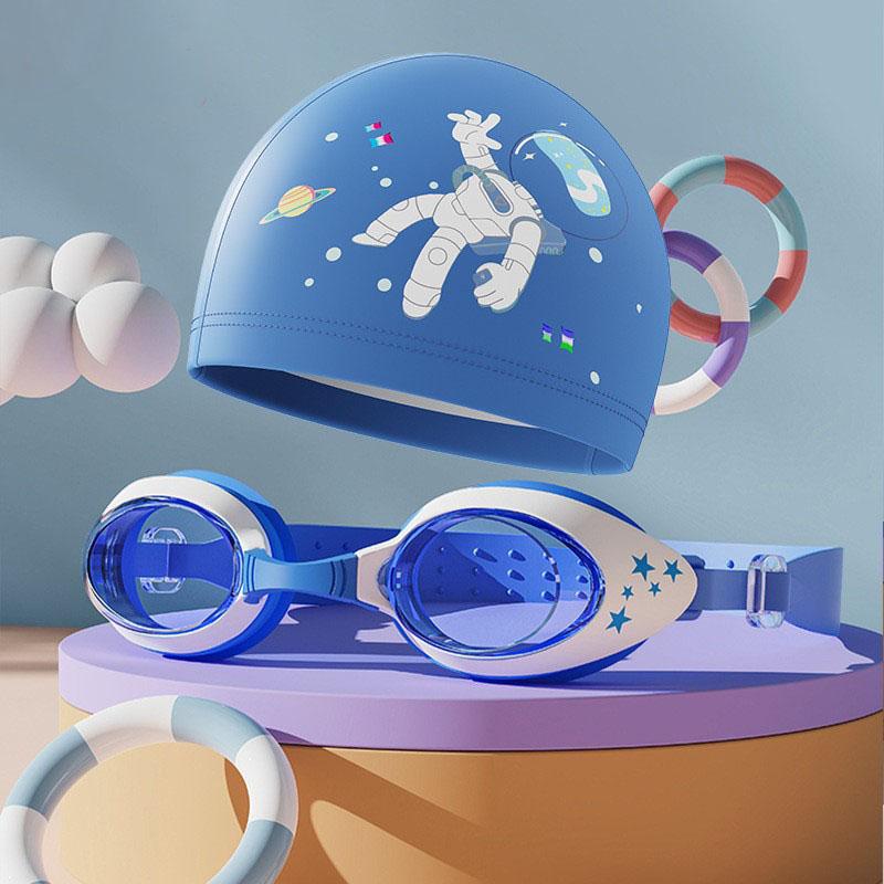 Children's Swimming Goggles Waterproof and Anti Fog High-definition Cartoon Professional Swimming Goggles for Boys and Girls