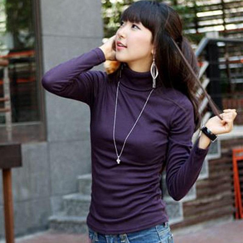 Luxuriously Soft Autumn And Winter Milk Silk Plus Velvet Round Neck Long Sleeve Bottoming Shirt