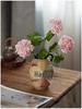 Valley Ceramic Vase: Japanese Retro Hand-Painted Single-Eared Sunflower Pot for Living Room Flower Arrangements