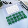 270/351Pcs Rubber O Ring Set Gaskets Seal Nitrile Rubber Bands High Pressure O-Rings Repair Kit Sealing Elastic Band Rubber Ring