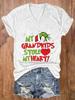 Hot Selling 3D Digital Printed T-shirt for Spring and Summer, Women's V-neck Slim Fit Comfortable Versatile Top 3418 KTB