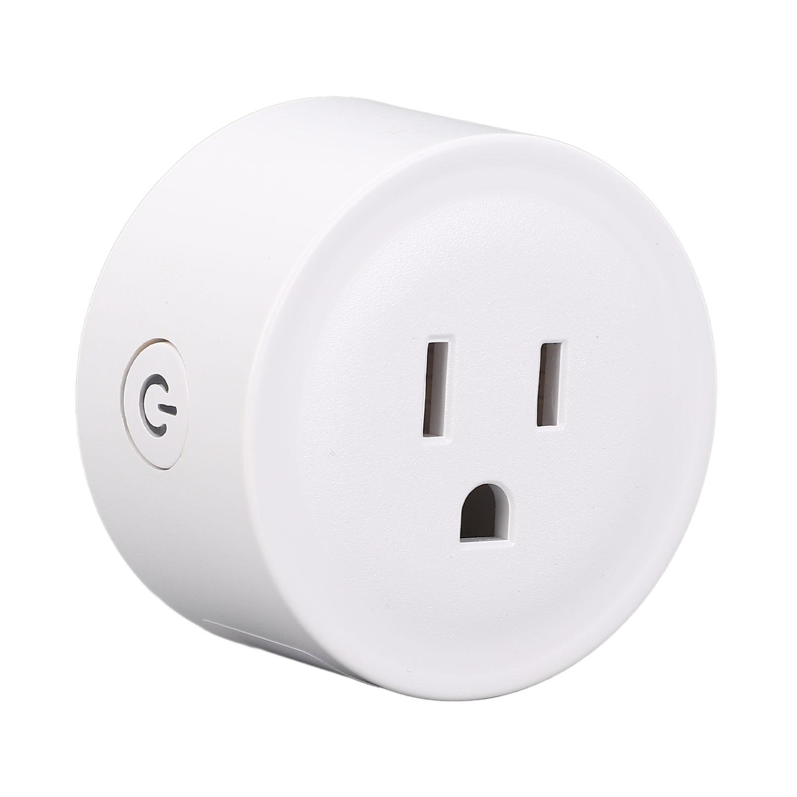 

Smart Plug Remote Voice Control Smart Home WiFi Outlet for Home Hotel 10A White