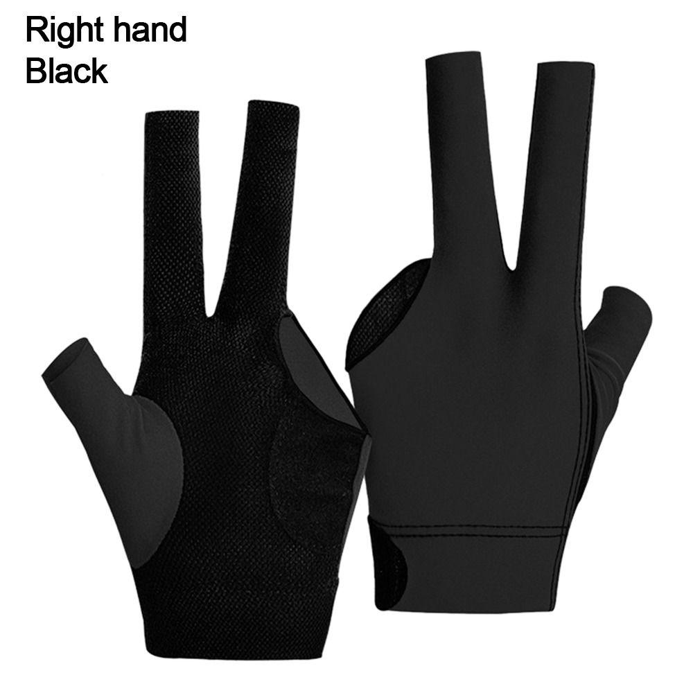 Three Fingers Snooker Glove Elastic Training Glove Durable Billiard Glove  Fitness Accessories