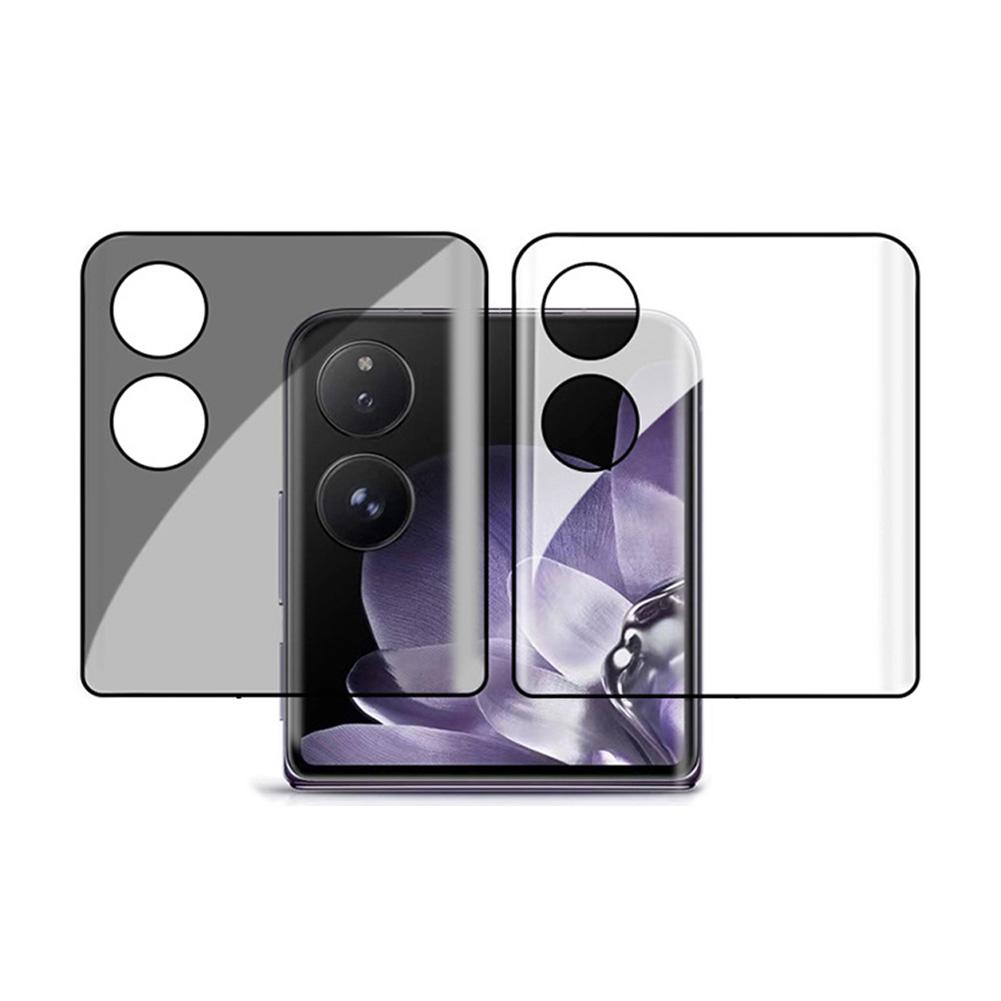 Suitable For Xiaomi MIX FLIP 3D Curved Tempered Film Screen Anti-peep Phone Mobile Protective F N0U4