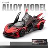 1:24 EVO Supercar Aliaj Galvanizat Turnat sub Presiune Model Mașinuță Jucărie Sunet și Lumină Jucărie pentru Copii Colecționabile Cadouri de Ziua de Naștere