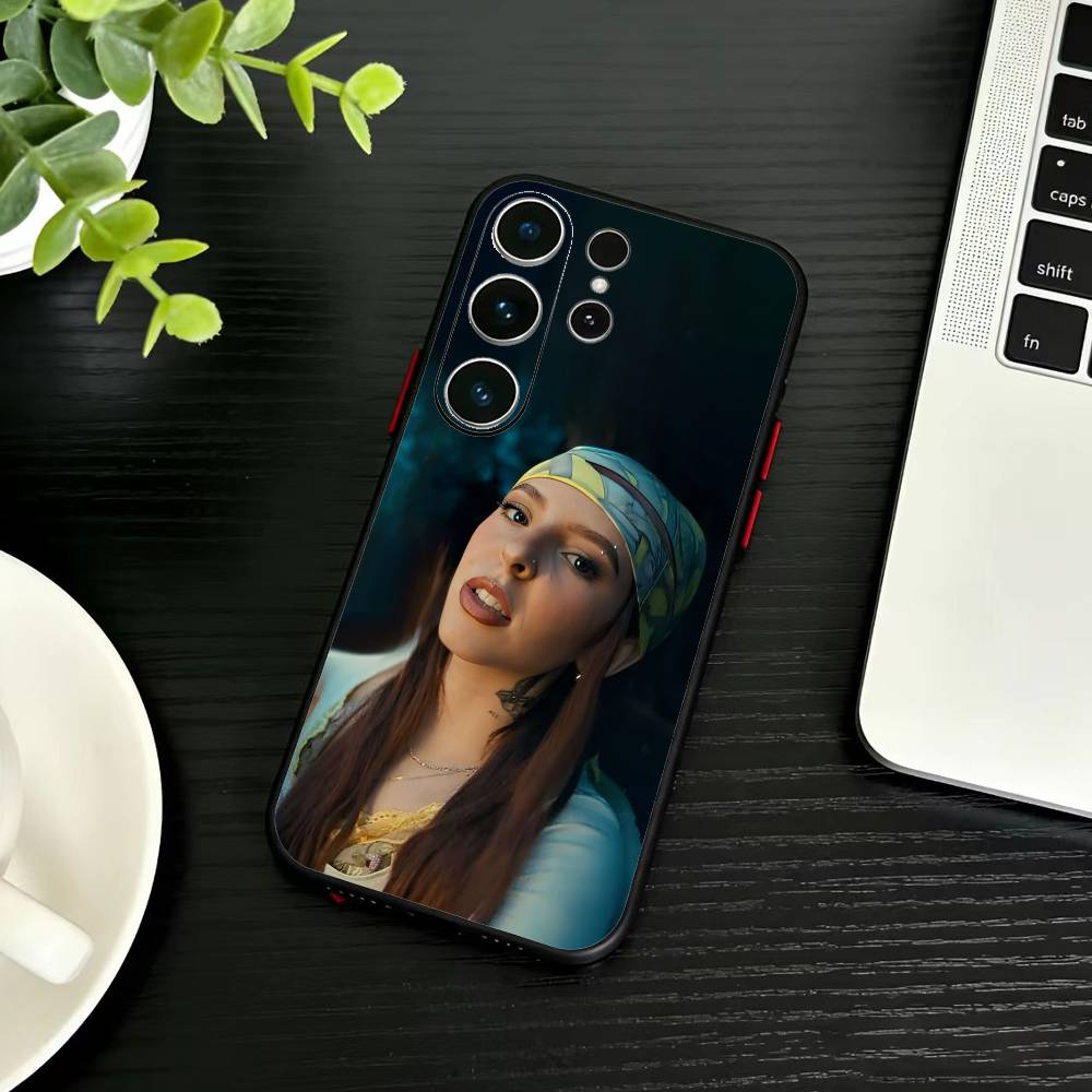G-Singer Young Miko Phone Case For Samsung S26,S25,S24,S23,S22,S21,S20,Ultra,Plus,FE Black Soft Cover