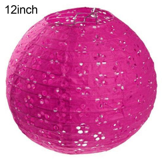 Chinesische Pflaumenblüte Hohl hängende Papierlaterne Hochzeits- Festivaldekoration