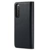DG.MING Detachable Magnetic Phone Case for Sony Xperia 10 V Shockproof Split Leather Wallet Phone Cover