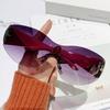 Nowe Damskie Okulary Przeciwsłoneczne Bez Oprawek z Gwiazdkami Styl Y2KGirl Hip Hop Moda Okulary Męskie Okulary na Imprezę Plażową UV400