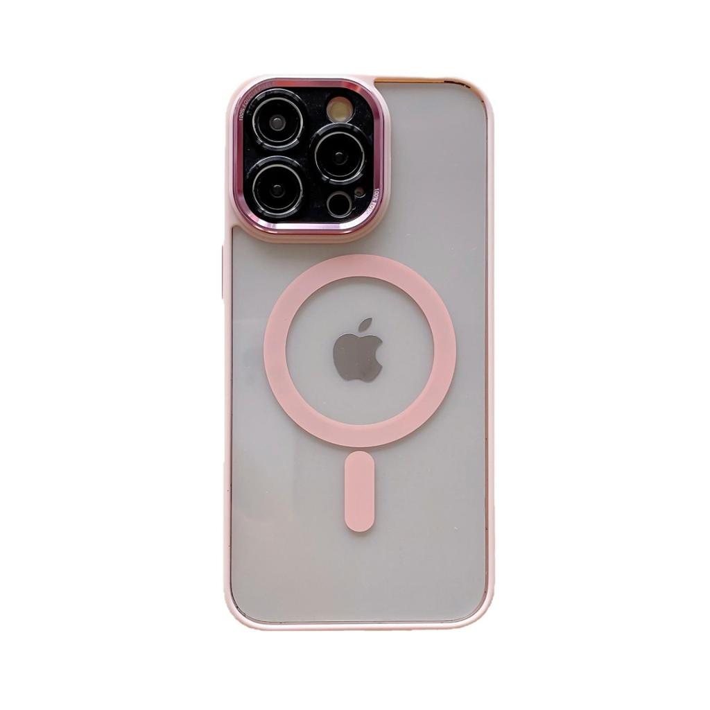 Cross-border Magnetic Phone Case for iPhone 17 Pro Max with Full Coverage, Transparent Soft Edge, and Drop-Proof for Apple 11-16 Models