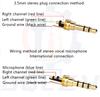 3.5MM Headphone Plug 3/4 Poles Stereo Male Gold Plating Audio Adapter 3.5 Hifi Speaker Earphone Jack AUX Solder Wire Connector