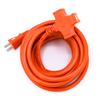 Ultra-soft Cross Extension Cord, 5m, 3 Outlets, KY-21, KY-22, KY-23, KY-24