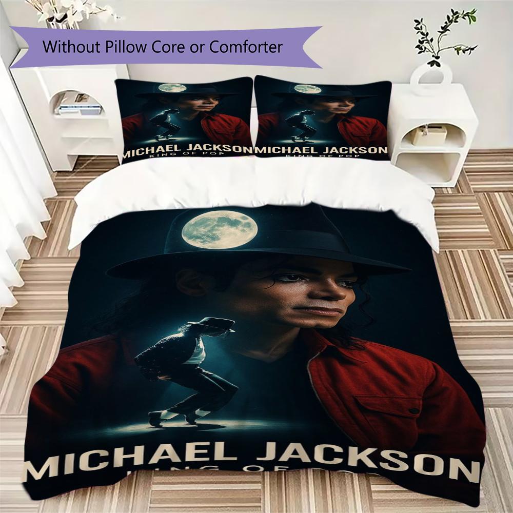 Michael Jackson Pop Bedding Without Core 1 Duvet Cover 2 Pillowcase Without Core Soft And Comfortable Bedding Set Duvet Cover And Pillowcase