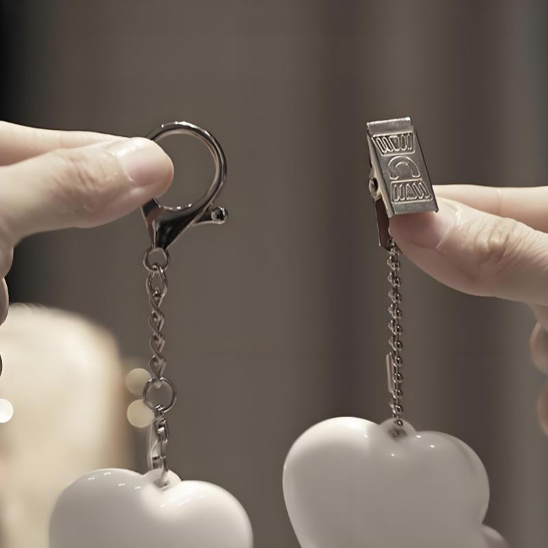 Touch Sensitive Glowing Heart Shape Light Led Automatic Sensing Purse Light Touch Activated Handbag Light Handbag Night Light