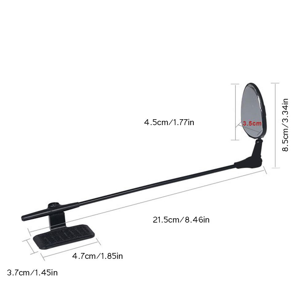 

Зеркало для шлема велосипеда 360 градусов Регулируемое Легкое Зеркало заднего вида для езды на велосипеде, мотоцикле