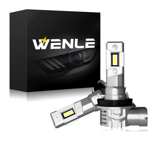 

Совместимая светодиодная фара/противотуманная фара WENLE H8/H9/H11/H16, соответствует требованиям нового техосмотра транспортных средств, сверхяркая, 14 000 лм, 40 Вт, белый 6000 К, транспортное средство DC12V