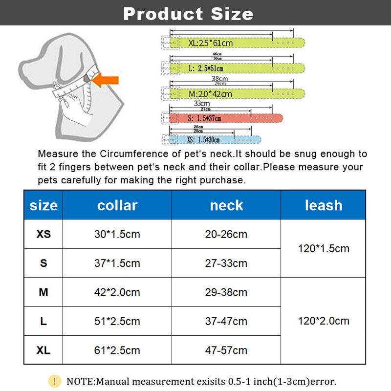 Adjustable Dog Collars Genuine Leather Pet Dog Collar Leash Lead For Small Medium Large Dogs Bulldog Pugs Beagle Dogs Supplies