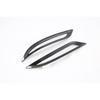 ABS Carbon Fiber Rear Fog Light Lamp Cover Trim For 2018- Tesla Model 3 2pcs