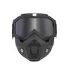 Casco Integrale Tattico MICH ABS - Occhiali Staccabili & Staffa NVG per Softair CS Wargame Esterno Equipaggiamento Protettivo