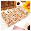 In-Stock Wooden Stamp Set: Exquisite & Lovely 12 Pieces with Ink Pad for Creative Diary Décor