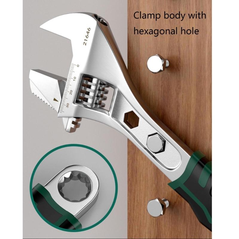 Adjustable Tool 32mm Jaw Opening and Slip Grip for Various Applications