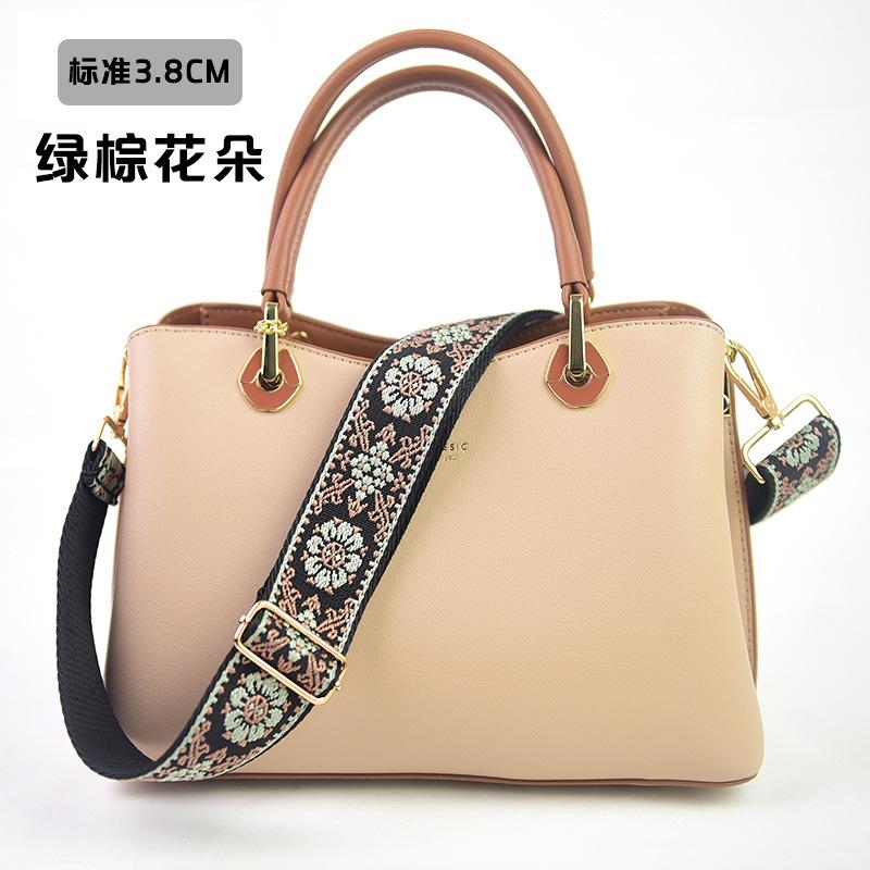 Crossbody Bag with Ultra-wide Accessories Color Satchel Thick Back with Thorns Extended Replacement Strap Adjustable Universal Bag Shoulder Strap