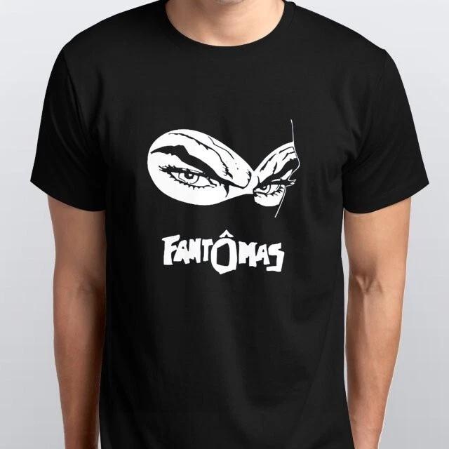 Men s and Women s T-shirts FANTOMAS T-SHIRT sizes S M L XL XXL colours Black, Navy blue S