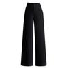 2026 Spring/Summer Women's Korean-Style High-Waisted Wide-Leg Chic Trousers