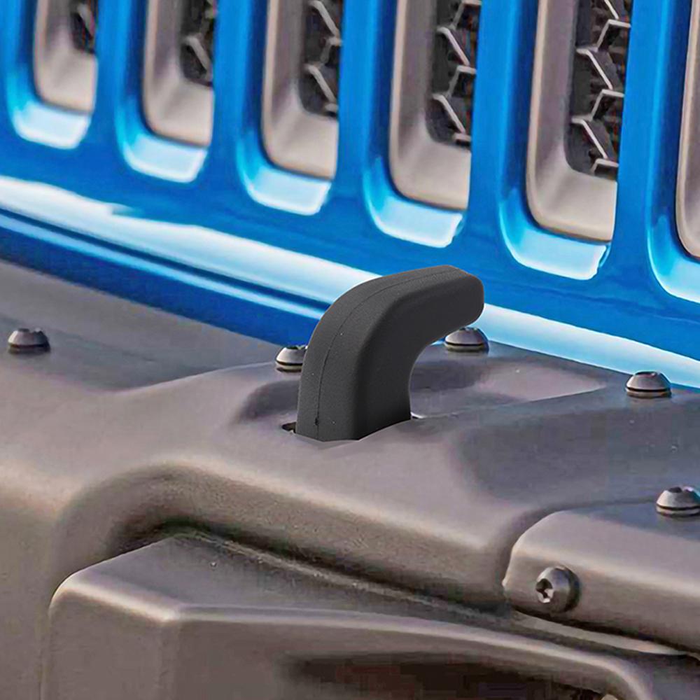 Car Front Bumper Tow Trailer Towing Bars Hook Protection Cover for Jeep Wrangler JK JL Gladiator JT 2007-2026 Exterior Accessory